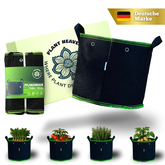 🌿 Warum Pflanzsäcke aus Vliesstoff die bessere Wahl sind