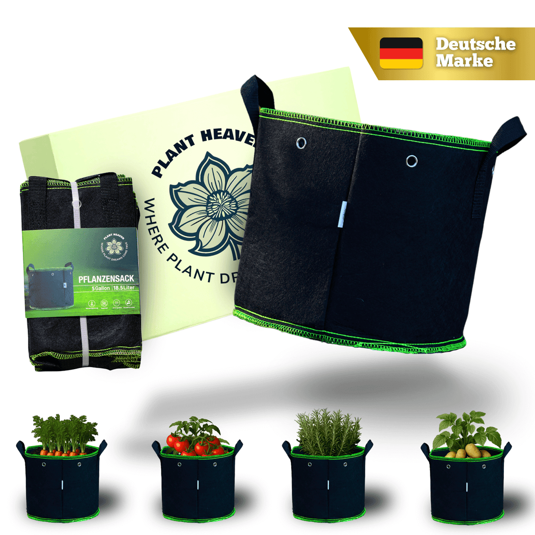 🍅Welche Pflanzsack-Größe passt zu meinen Pflanzen?