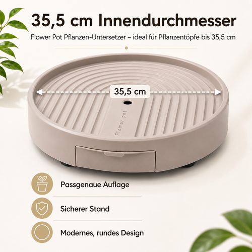 Rollbare Untersetzer Ø 35,5 cm