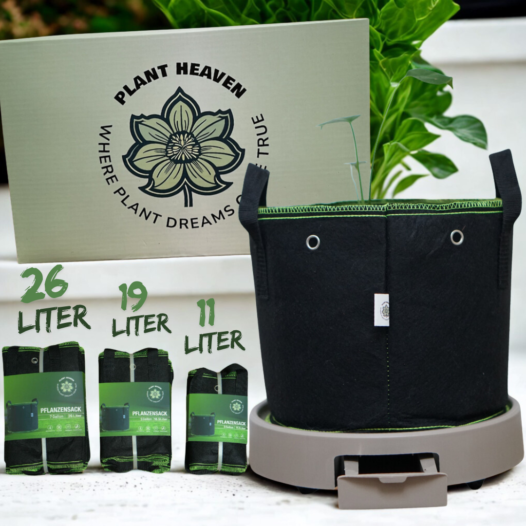 Stofftöpfe aus Vlies 11L / 19L & 26L – robuste Grow Bags | Atmungsaktiv & stabil