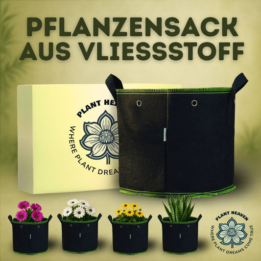 Vlies Grow Bag Pflanzsack – 11 L · 19 L · 26 L | wählbar als Set: 3 / 5 / 10 / 20 Stück